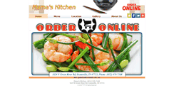 Desktop Screenshot of mamaskitchenevansville.com